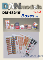 Paper material for diorams.Cardboard boxes in stock. Set # 2