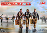 USAAF Pilots (1941-1945) (3 figures)