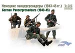 WWII German: German panzergrenadiers, 1943-1945, ALANGER, Scale 1:35