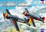 Trainer aircraft / Sport: Yak-50 & Yak-52, Amodel, Scale 1:72