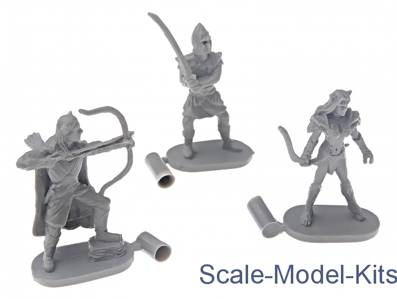 Caesar Miniatures 1/72 F102 Elves Archers & Warriors 35 Figures
