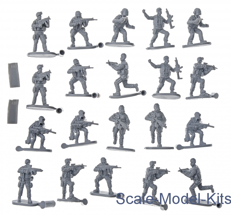 Caesar Miniatures H061 Soldatini 1/72 MEDERN SPECIAL FORCES WORLDWIDE 
