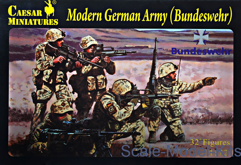 Modern Wars H062 Modern German Army Bundeswehr CAESAR MINIATURES 1/72 