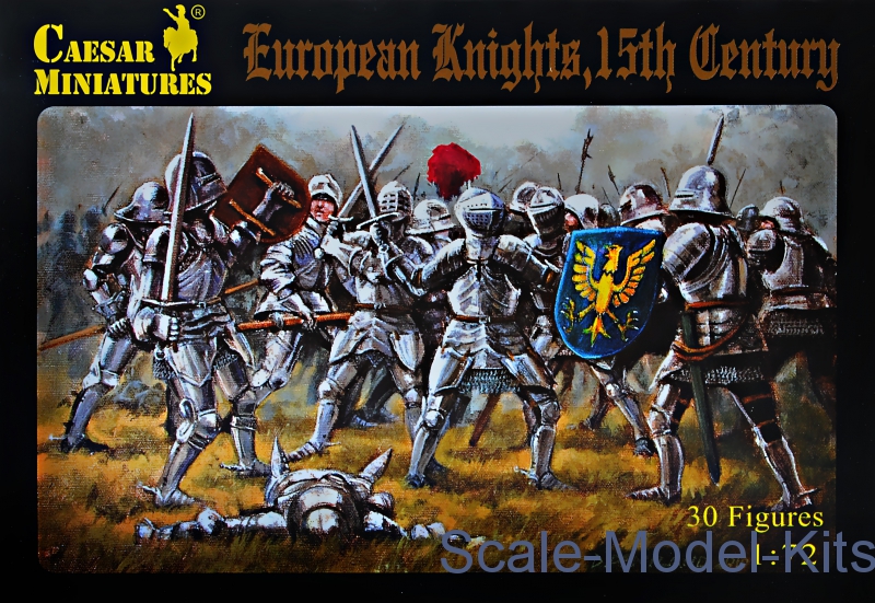 Caesar European Medieval Knights  1/72 MIB 091 