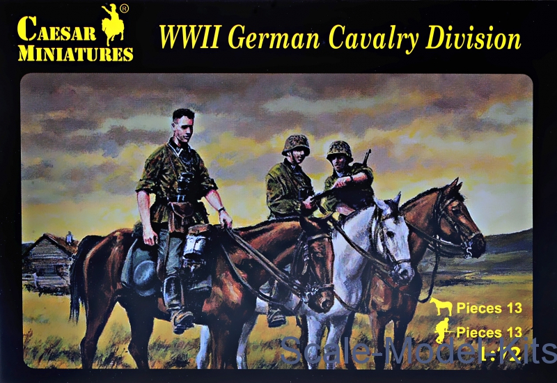 Caesar Miniatures 1/72 Zweiter Weltkrieg Deutsche Armee Schlacht Team 1 #B06 