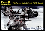 CMH097 WWII German Winter Unit with Pak36 / Servants