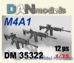DAN35322 Detailing set. Rifles M4A1
