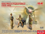 ICM32110 Italian Pilots in Tropical Uniform (1939-1943)