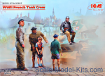ICM35647 WWII French Tank Crew (5 figures)