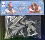 Pirates, XVII century. 2 figures in the set