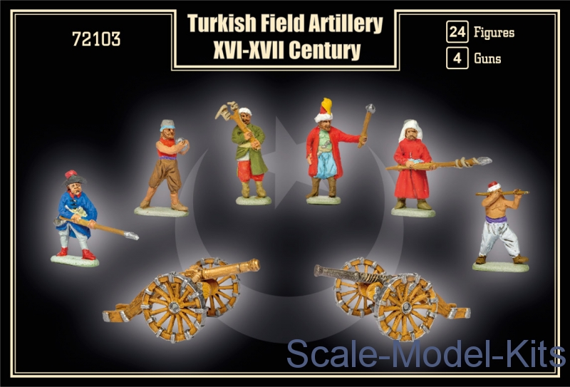 XVI-XVII Century # 72103 Mars 1/72 Turkish Field Artillery 