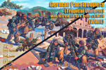 MS72123 German Paratroopers (Tropical Uniform) with 10.5cm LG 42 & 8cm s.G.W.34 WWII