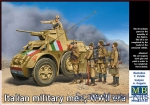 MB35144 Italian military men, WWII era