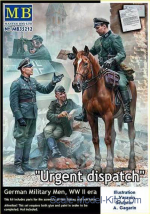 MB35212 Urgent Dispatch. German Military Men, WWII era
