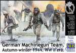 MB35220 German Machinegun Team. Autumn-winter 1944. WW II era