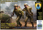 MB35224 Russian-Ukrainian War Series, Kit #2. Azov Regiment, Defence of Mariupol, March 2022