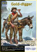 MB35233 The Wild West. Gold Fever Series. Kit #1. Gold-digger