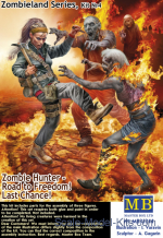 MB35244 Zombie Hunter - Road to Freedom! Last Chance! Zombieland Series, Kit No. 4