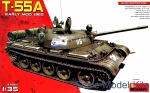 Tank: Russian Medium Tank T-55A mod. 1965, early, MiniArt, Scale 1:35