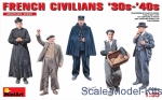 MA38004 French civilians 1930-40th