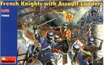 Knights (middle ages): French knights with assault ladders XV century, MiniArt, Scale 1:72