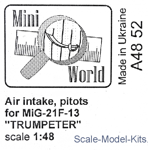 Pitot,Antenna For Mig-21f-13 Mini World 4852a For Trumpeter Kit 1/48 