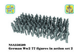 NSA350509 German WW2 figures in action set 2