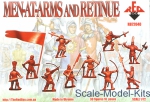 Men at arms and retinue. War of the roses