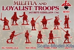 1/72 Red Box 72051 - Militia and Loyalist Troops 1745. Jacobite Rebellion