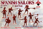 Spanish Sailors in battle, 16-17 century, set 2