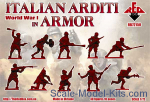 Italian Arditi in armor WWI