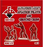 Pilots: 1/72 Red Box R72003 - WW2 Japanese Army Aviation pilots and ground crew, set 3, Red Box, Scale 1:72