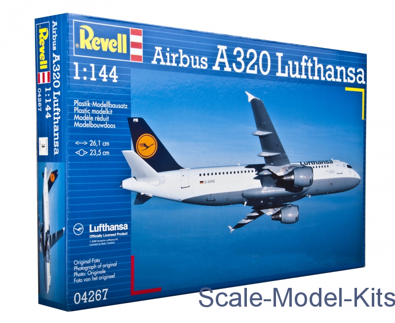 Revell - Airbus A320 'Lufthansa' - plastic scale model kit in 1 