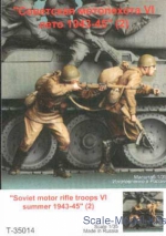 TN-T35014 Soviet motor rifle troops #6.Summer 1943-45.Two figures.